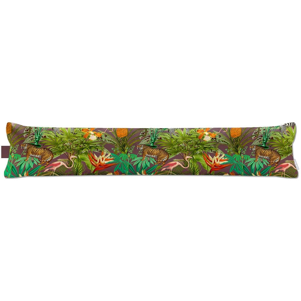 Luxury Eco-Friendly Draught Excluder  - Jungle Fusion  IzabelaPeters Italian Grape Standard 