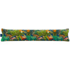 Luxury Eco - Friendly Draught Excluder - Jungle Fusion - Estate Blue Standard by Izabela Peters