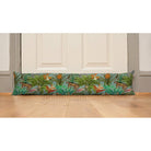 Luxury Eco - Friendly Draught Excluder - Jungle Fusion - Blue Surf Standard by Izabela Peters