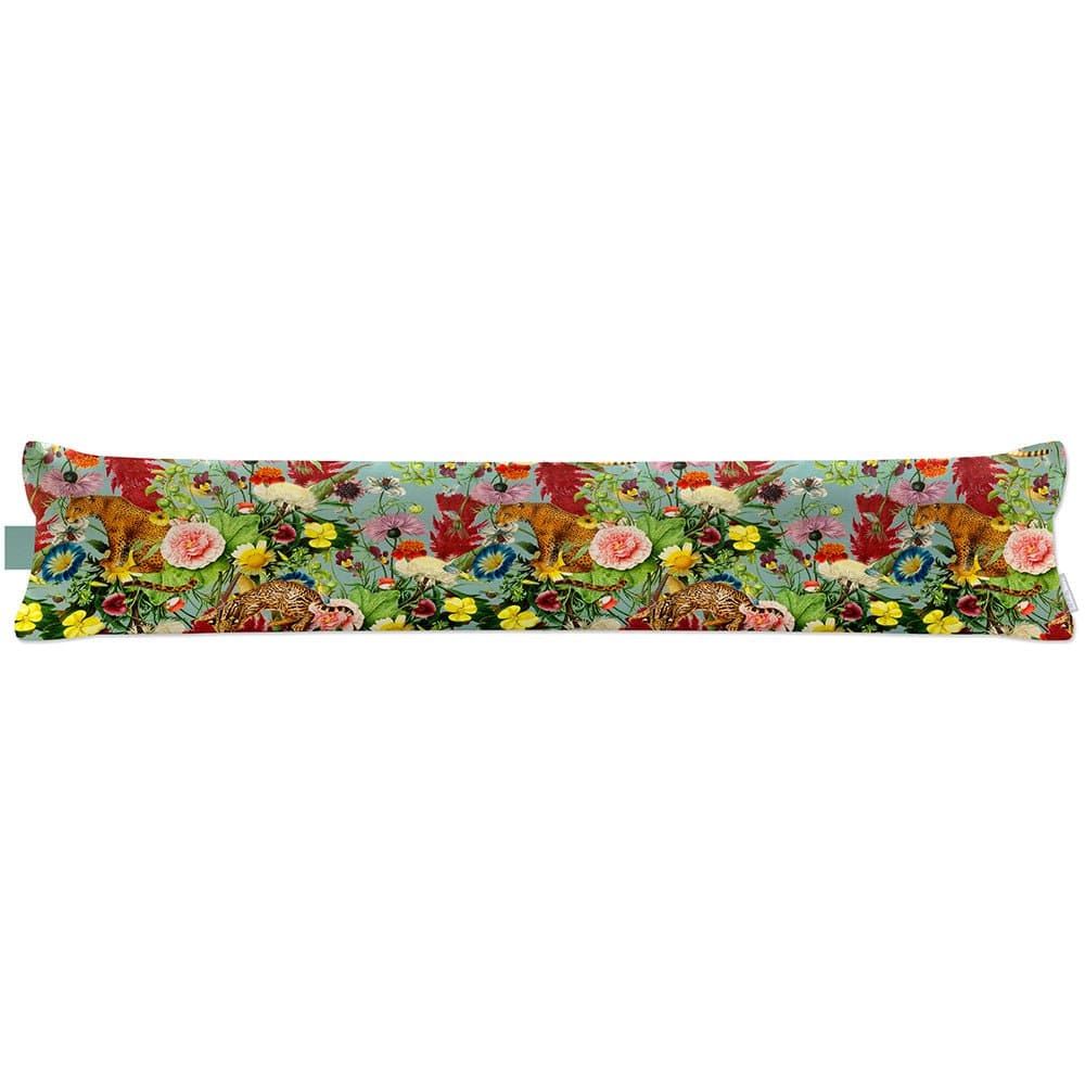 Luxury Eco-Friendly Draught Excluder  - Junglescape  IzabelaPeters Blue Surf Standard 