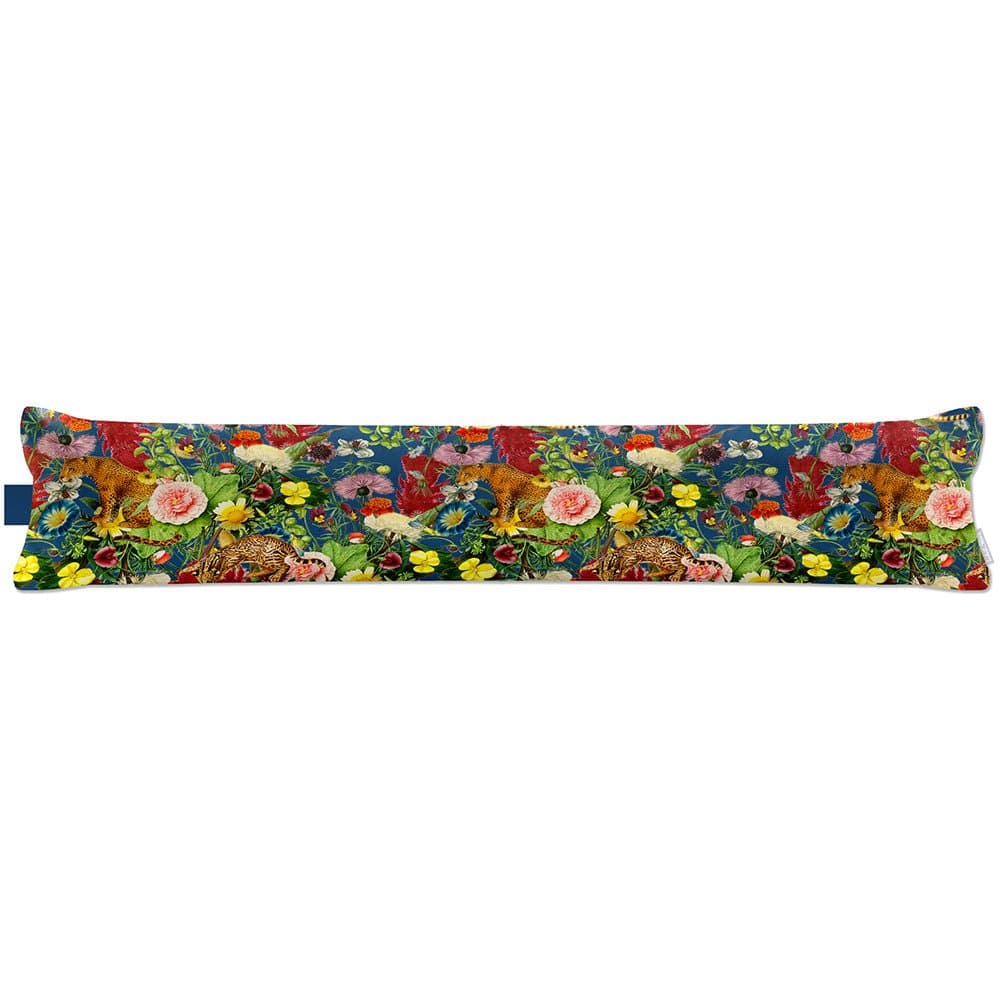 Luxury Eco - Friendly Draught Excluder - Junglescape - Estate Blue Standard by Izabela Peters