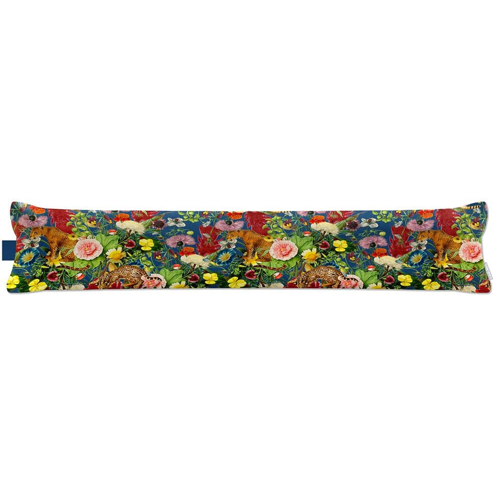 Luxury Eco-Friendly Draught Excluder  - Junglescape  IzabelaPeters Estate Blue Standard 