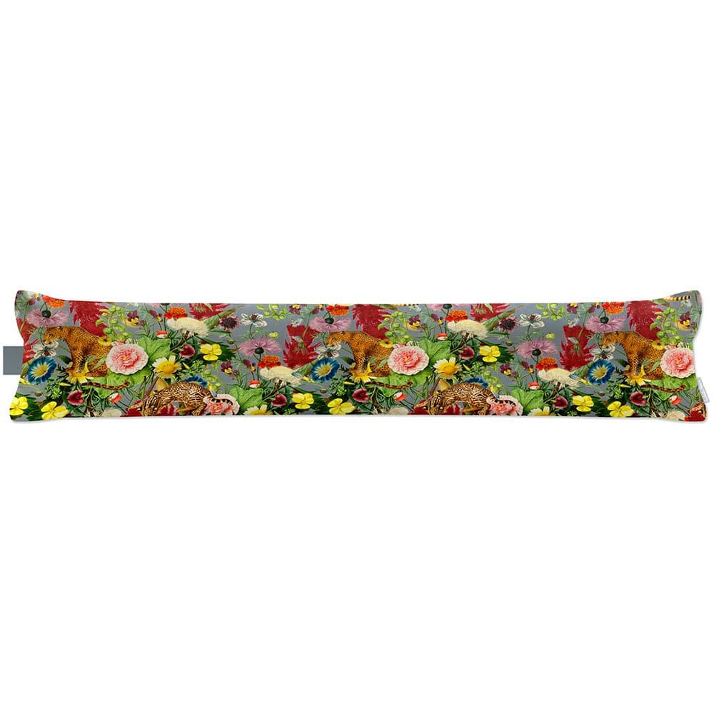 Luxury Eco - Friendly Draught Excluder - Junglescape - French Grey Standard by Izabela Peters
