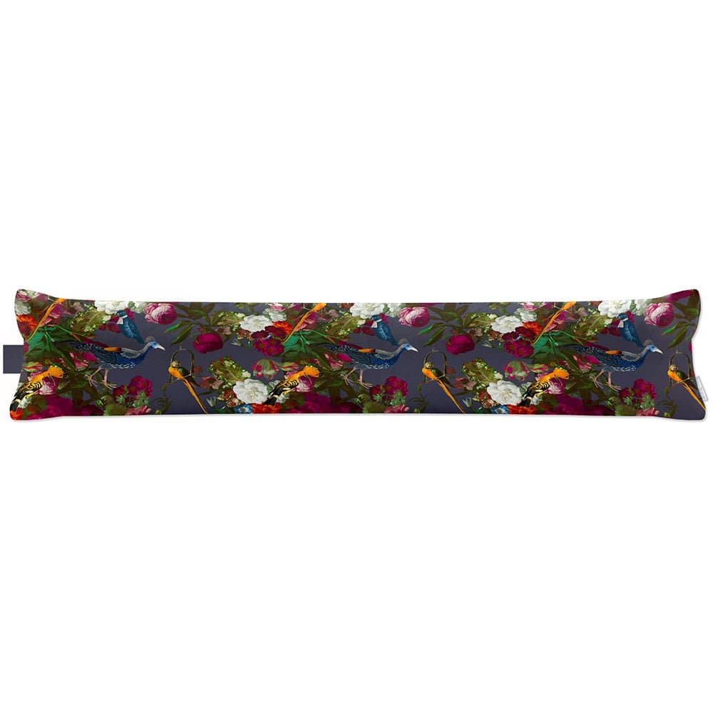 Luxury Eco - Friendly Draught Excluder - Manor House Garden - Graphite Standard by Izabela Peters