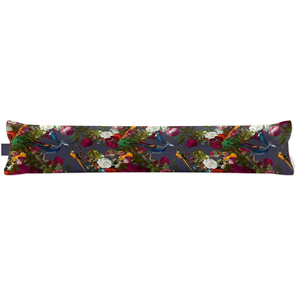 Luxury Eco-Friendly Draught Excluder  - Manor House Garden  IzabelaPeters Graphite Standard 