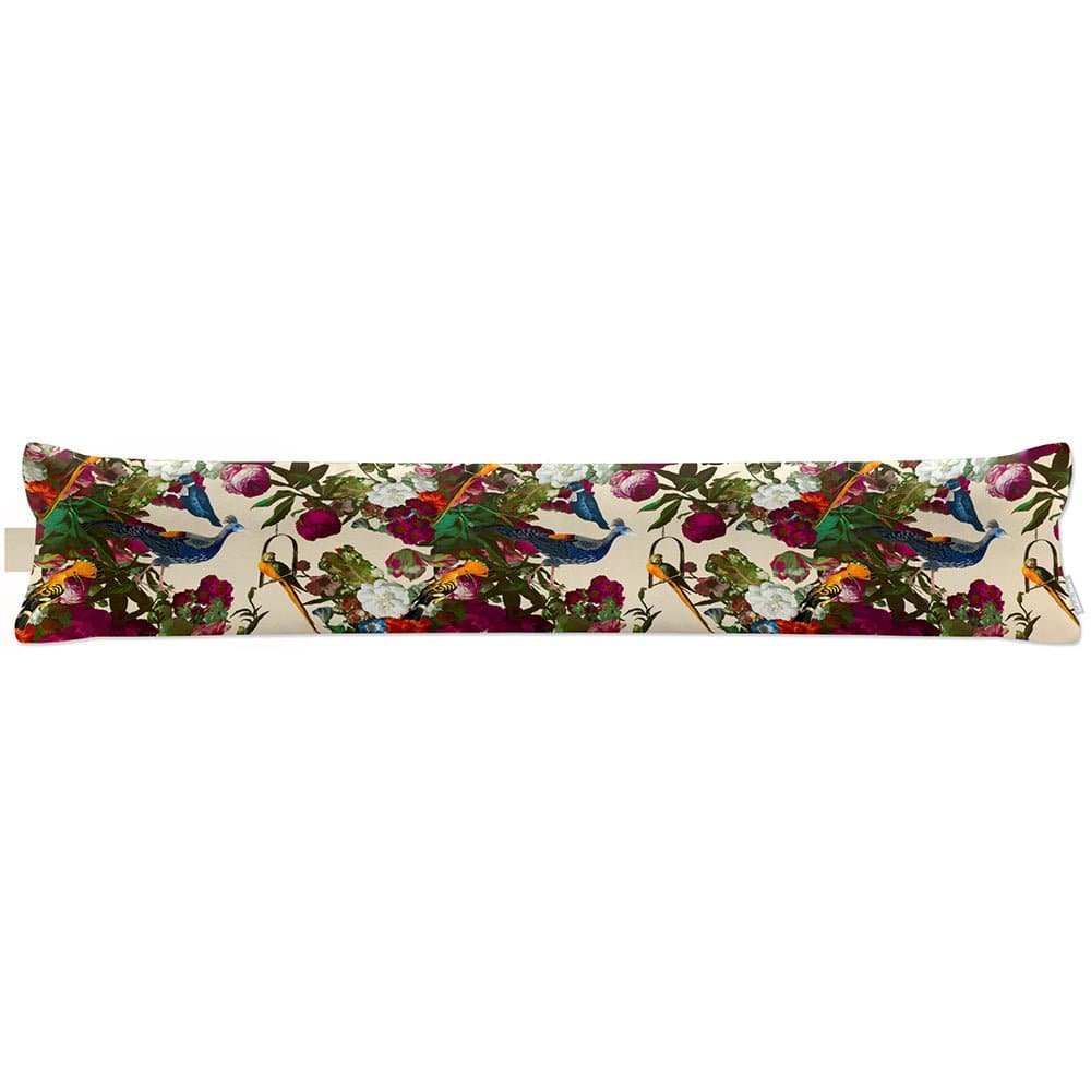 Luxury Eco-Friendly Draught Excluder  - Manor House Garden  IzabelaPeters Ivory Cream Standard 