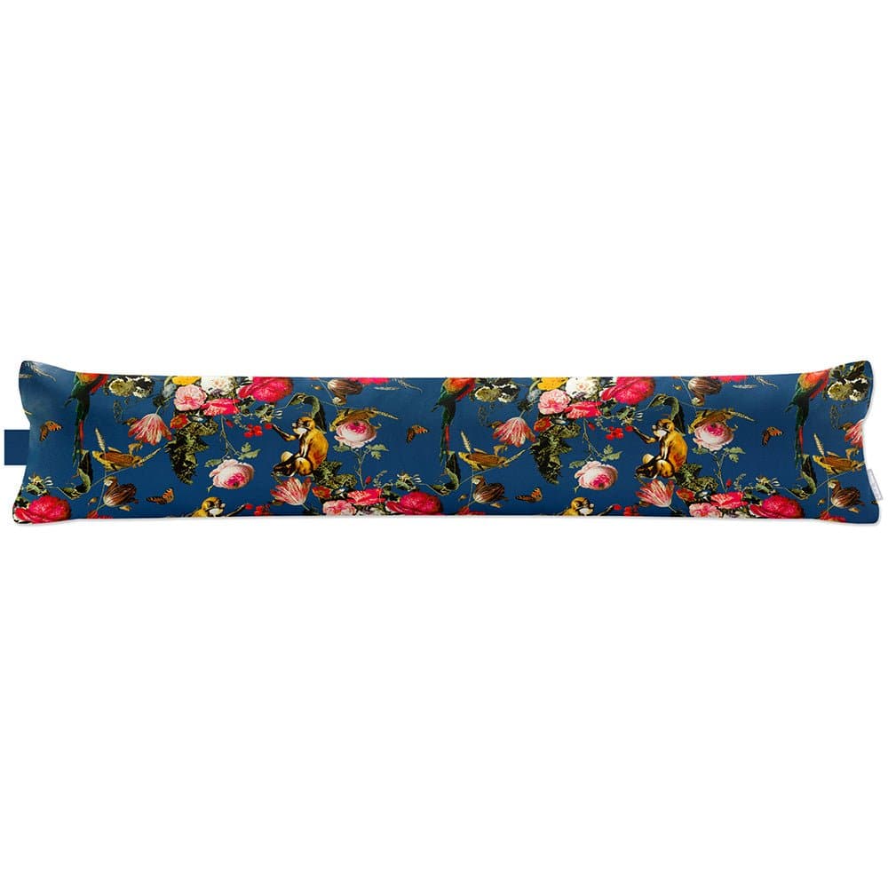 Luxury Eco-Friendly Draught Excluder  - Monkey Puzzle  IzabelaPeters Estate Blue Standard 