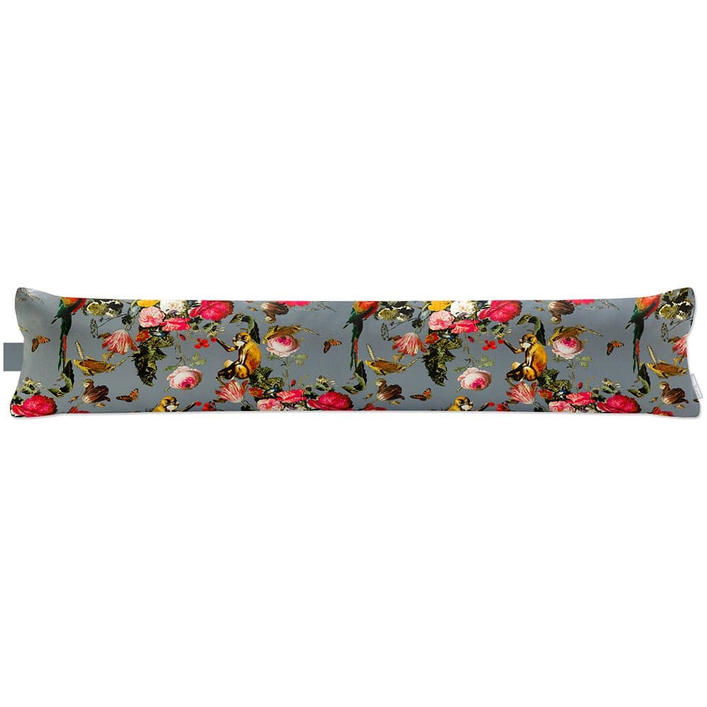 Luxury Eco - Friendly Draught Excluder - Monkey Puzzle - French Grey Standard by Izabela Peters