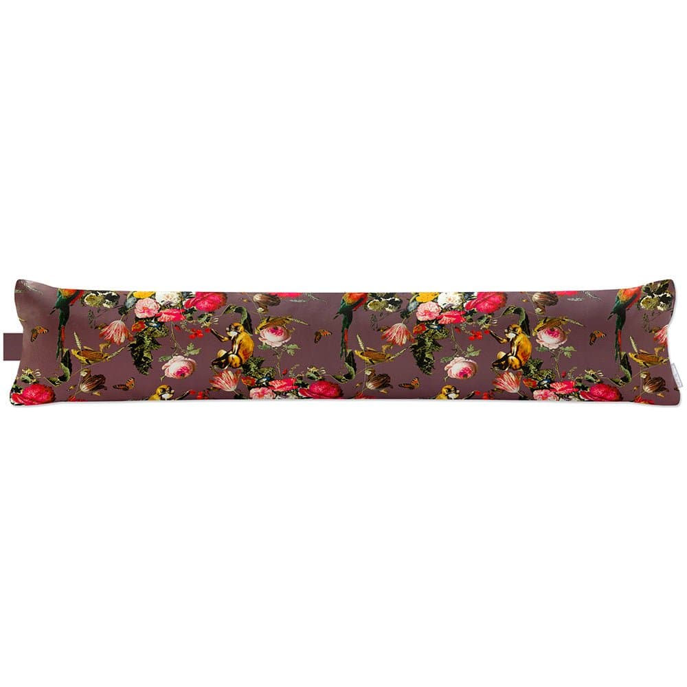 Luxury Eco - Friendly Draught Excluder - Monkey Puzzle - Italian Grape Standard by Izabela Peters