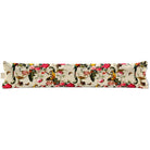 Luxury Eco - Friendly Draught Excluder - Monkey Puzzle - Ivory Cream Standard by Izabela Peters
