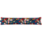 Luxury Eco - Friendly Draught Excluder - Peruvian Paradise - Estate Blue Standard by Izabela Peters