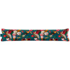 Luxury Eco - Friendly Draught Excluder - Peruvian Paradise - Teal Standard by Izabela Peters