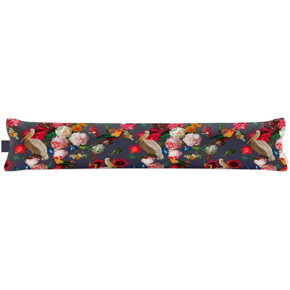 Luxury Eco - Friendly Draught Excluder - Peruvian Paradise - Graphite Standard by Izabela Peters