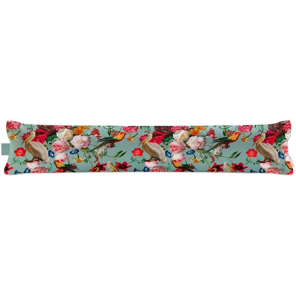 Luxury Eco - Friendly Draught Excluder - Peruvian Paradise - Blue Surf Standard by Izabela Peters