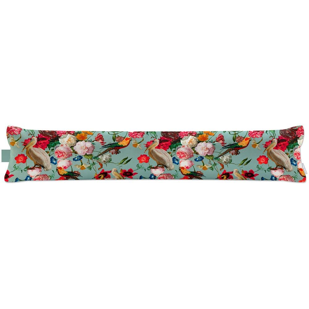 Luxury Eco-Friendly Draught Excluder  - Peruvian Paradise  IzabelaPeters Blue Surf Standard 