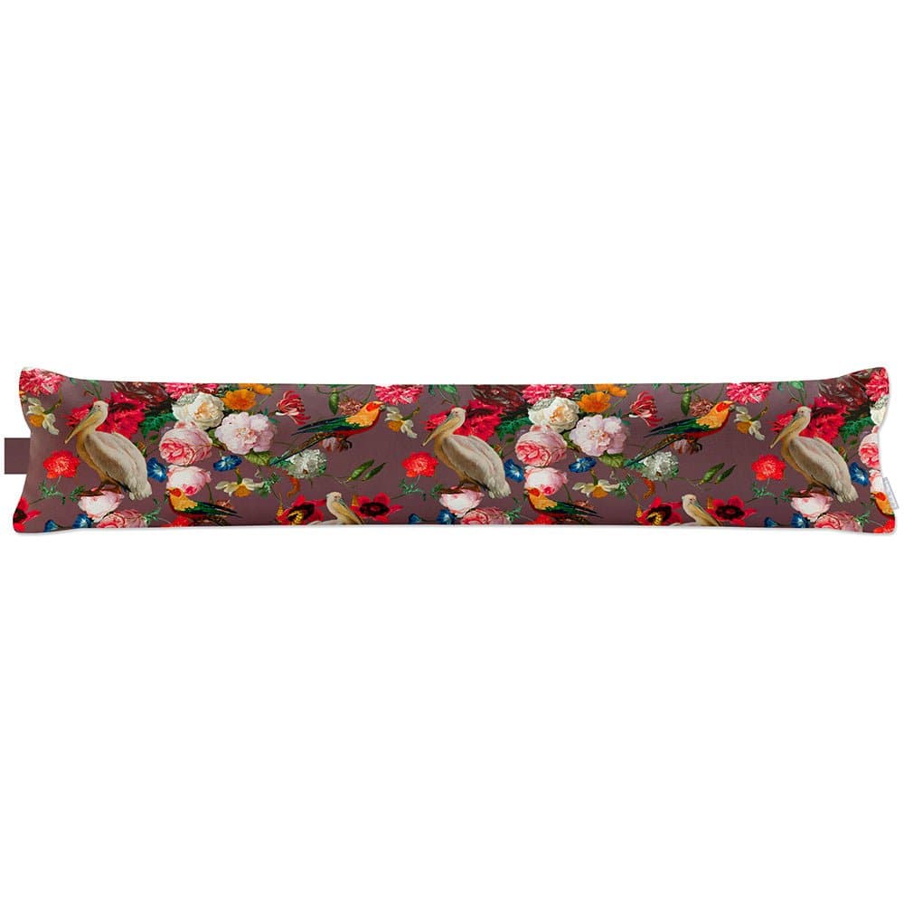 Luxury Eco - Friendly Draught Excluder - Peruvian Paradise - Italian Grape Standard by Izabela Peters