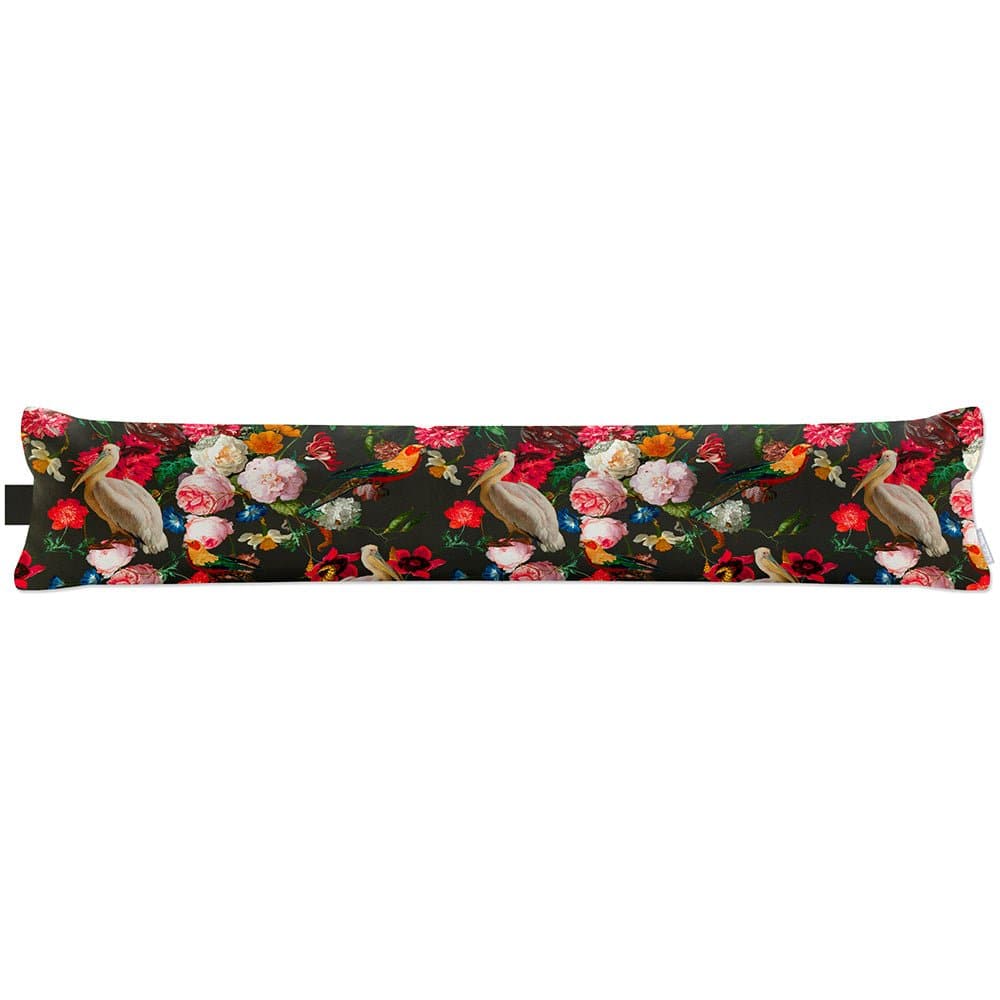 Luxury Eco-Friendly Draught Excluder  - Peruvian Paradise  IzabelaPeters Charcoal Standard 