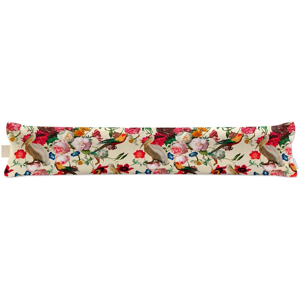 Luxury Eco - Friendly Draught Excluder - Peruvian Paradise - Ivory Cream Standard by Izabela Peters