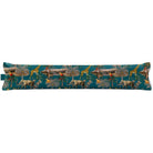 Luxury Eco - Friendly Draught Excluder - Safari Voyage - Teal Standard by Izabela Peters