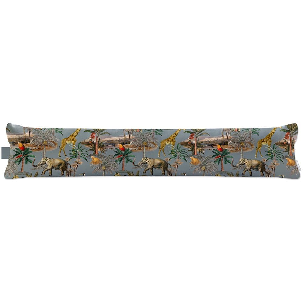 Luxury Eco - Friendly Draught Excluder - Safari Voyage - French Grey Standard by Izabela Peters