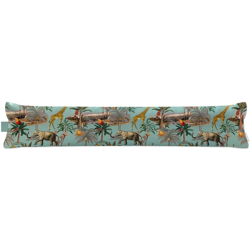 Luxury Eco - Friendly Draught Excluder - Safari Voyage - Blue Surf Standard by Izabela Peters