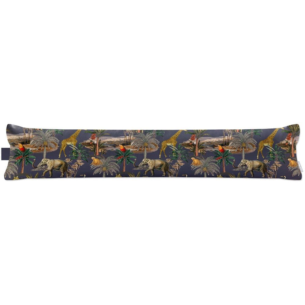 Luxury Eco - Friendly Draught Excluder - Safari Voyage - Graphite Standard by Izabela Peters