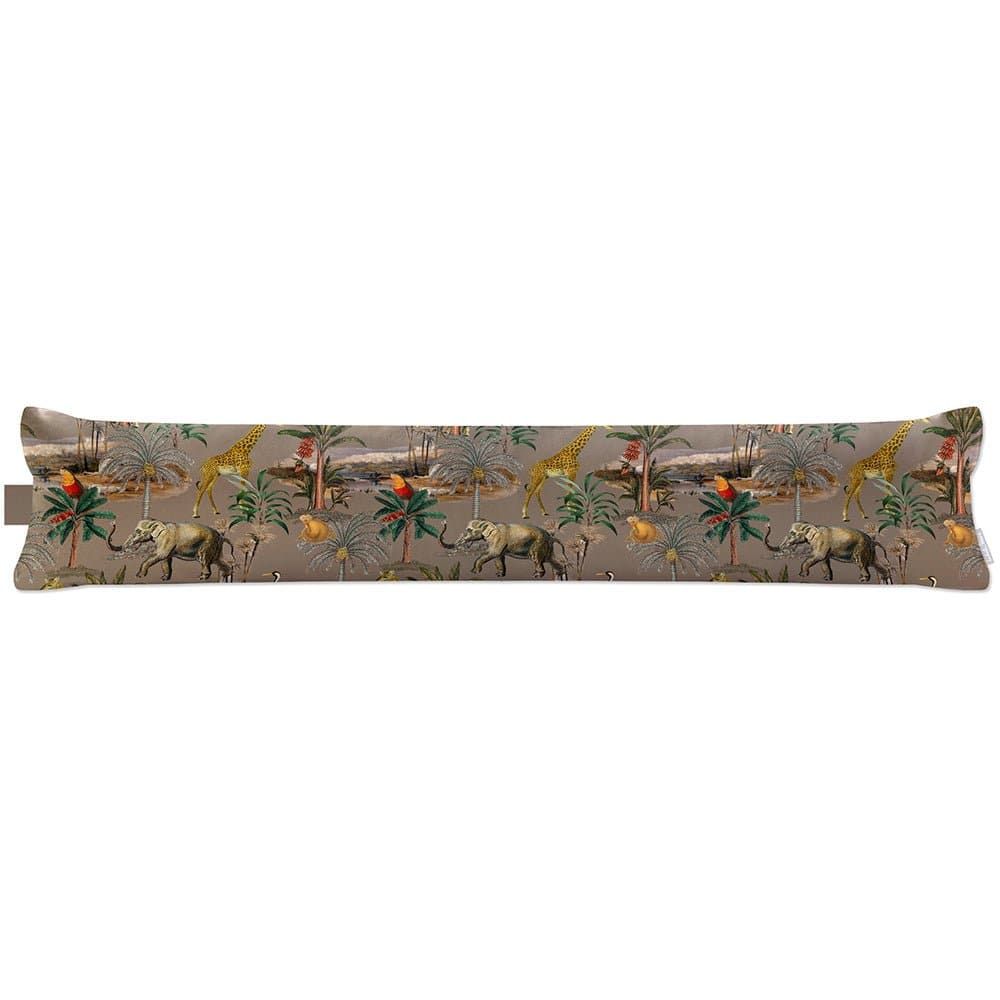 Luxury Eco-Friendly Draught Excluder  - Safari Voyage  IzabelaPeters Dovedale Stone Standard 