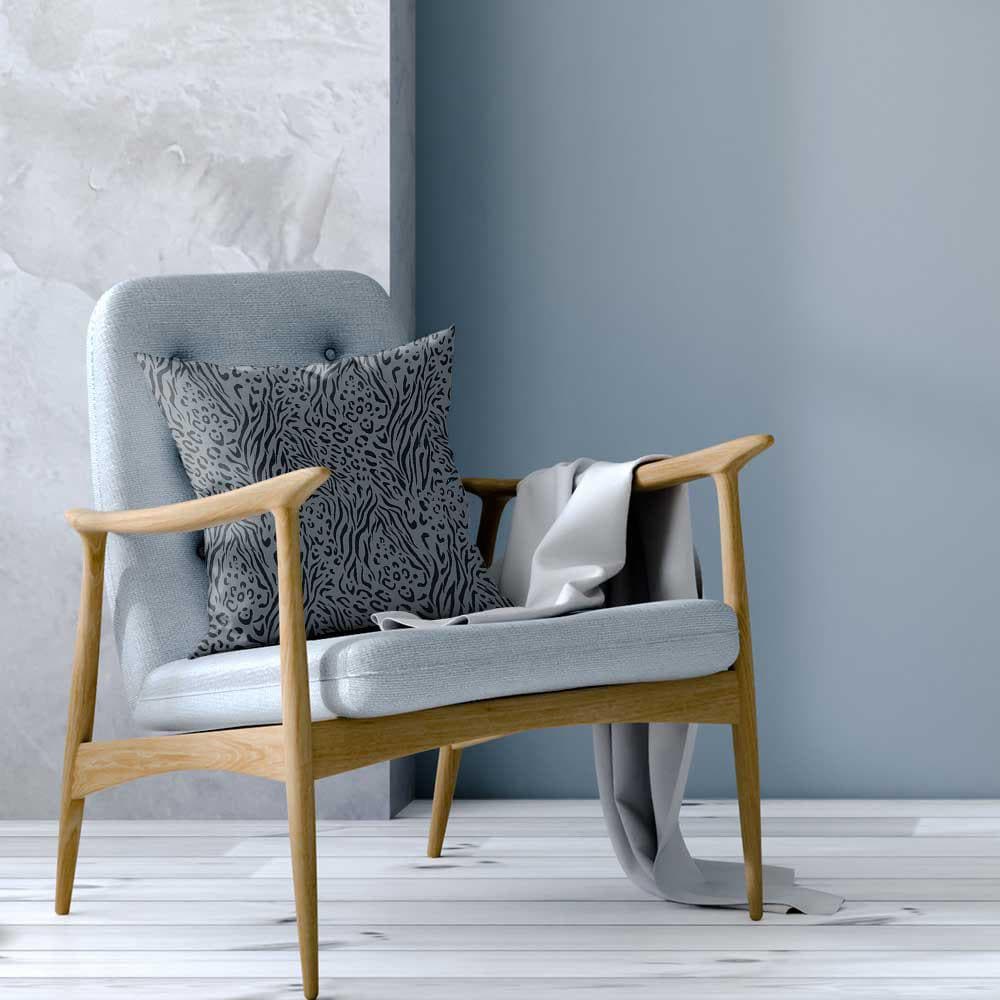 Luxury Eco-Friendly Velvet Cushion  - Animal Fusion Print  IzabelaPeters   