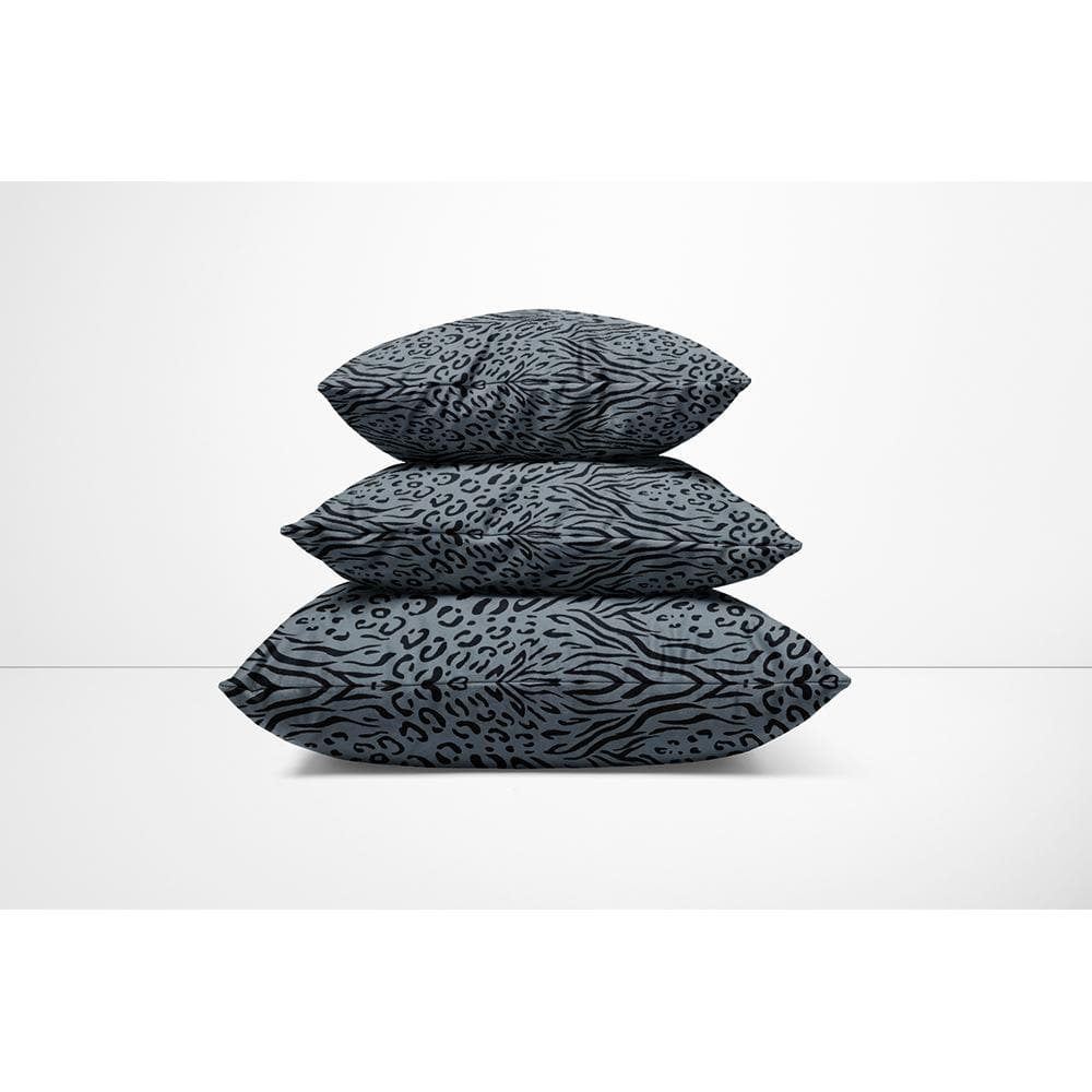 Luxury Eco-Friendly Velvet Cushion  - Animal Fusion Print  IzabelaPeters   