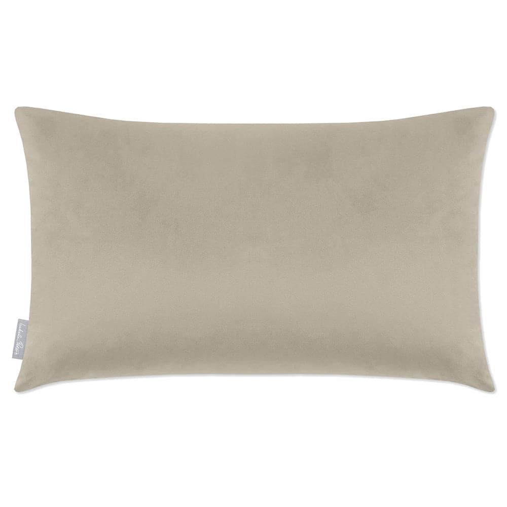 Luxury Eco-Friendly Velvet Rectangle Cushion - Signature Colours  IzabelaPeters Twill 50 x 30 cm 