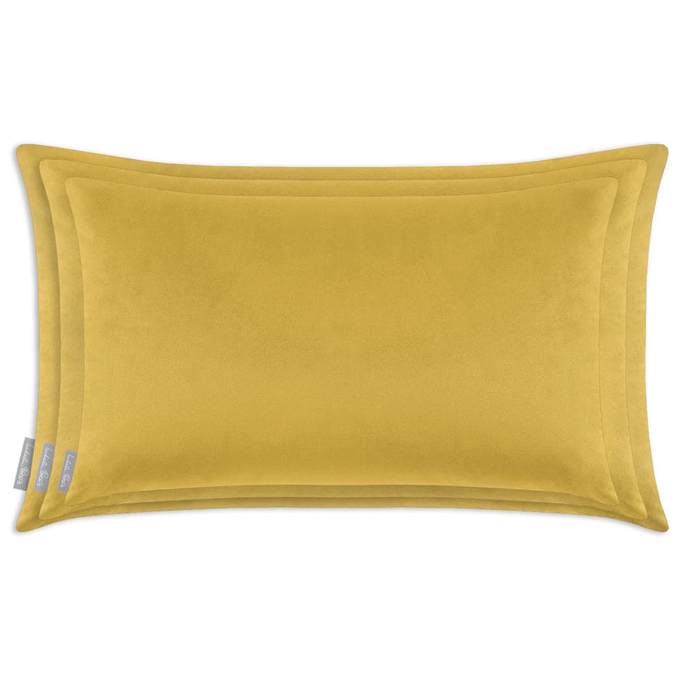 Luxury Eco-Friendly Velvet Rectangle Cushion - Signature Colours  IzabelaPeters   