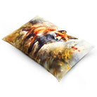 Fox | Sustainable Velvet Rectangle Cushion - 50 x 30 cm Cover Only Multicoloured by Izabela Peters