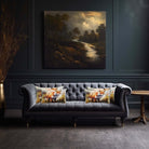 Fox | Sustainable Velvet Rectangle Cushion - 50 x 30 cm Cover Only Multicoloured by Izabela Peters