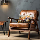 Fox | Sustainable Velvet Rectangle Cushion - 50 x 30 cm Cover Only Multicoloured by Izabela Peters