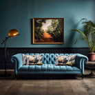 Herdwick Sheep | Sustainable Velvet Rectangle Cushion - 50 x 30 cm Cover Only Multicoloured by Izabela Peters