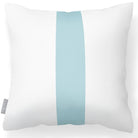 Outdoor Garden Waterproof Cushion - 1 Stripe - Celeste Blue 50 x 50 cm by Izabela Peters