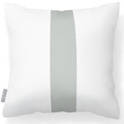 Outdoor Garden Waterproof Cushion - 1 Stripe - Storm Grey 50 x 50 cm by Izabela Peters