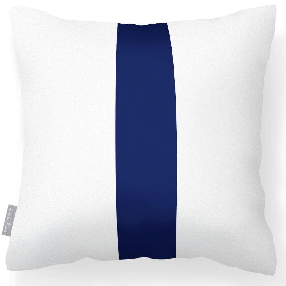 Outdoor Garden Waterproof Cushion - 1 Stripe  Izabela Peters Midnight 40 x 40 cm 