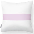 Outdoor Garden Waterproof Cushion - 1 Stripe Horizontal - Blush Pink 50 x 50 cm by Izabela Peters