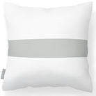 Outdoor Garden Waterproof Cushion - 1 Stripe Horizontal - Storm Grey 50 x 50 cm by Izabela Peters