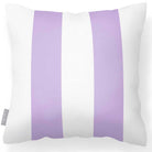 Outdoor Garden Waterproof Cushion - 2 Stripes - Violet 50 x 50 cm by Izabela Peters