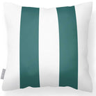 Outdoor Garden Waterproof Cushion - 2 Stripes - Forest Biome 50 x 50 cm by Izabela Peters