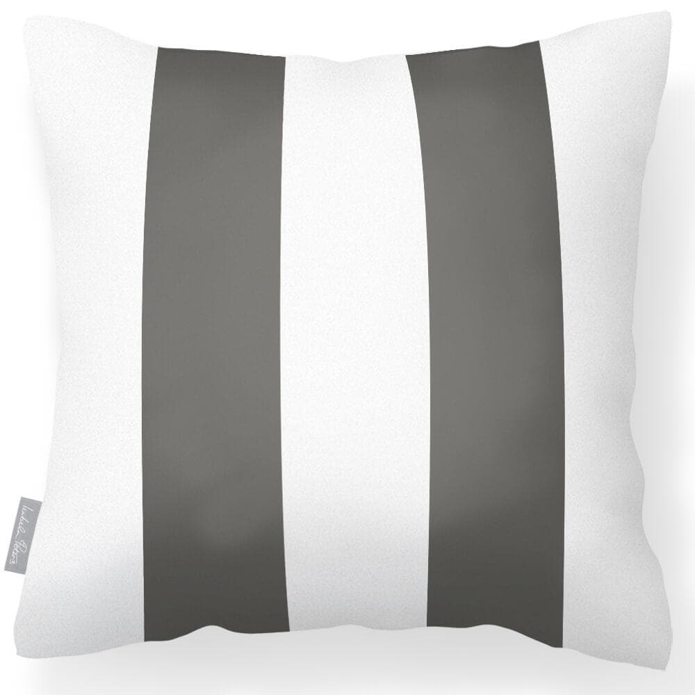 Outdoor Garden Waterproof Cushion - 2 Stripes  Izabela Peters Beluga 40 x 40 cm 