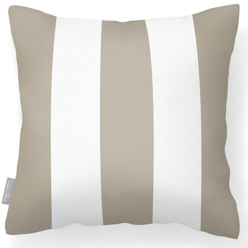 Outdoor Garden Waterproof Cushion - 3 Stripes Luxury Outdoor Cushions Izabela Peters Twill 40 x 40 cm 