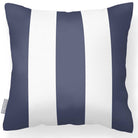 Outdoor Garden Waterproof Cushion - 3 Stripes - Burnt Orange 50 x 50 cm by Izabela Peters