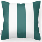 Outdoor Garden Waterproof Cushion - 3 Stripes - Forest Biome 50 x 50 cm by Izabela Peters