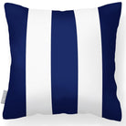 Outdoor Garden Waterproof Cushion - 3 Stripes - Midnight 50 x 50 cm by Izabela Peters