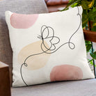 Abstract Butterfly outdoor cushion