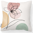Outdoor Garden Waterproof Cushion - Abstract Flower - 40 x 40 cm by Izabela Peters