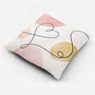 Outdoor Garden Waterproof Cushion - Abstract Heart - 40 x 40 cm by Izabela Peters